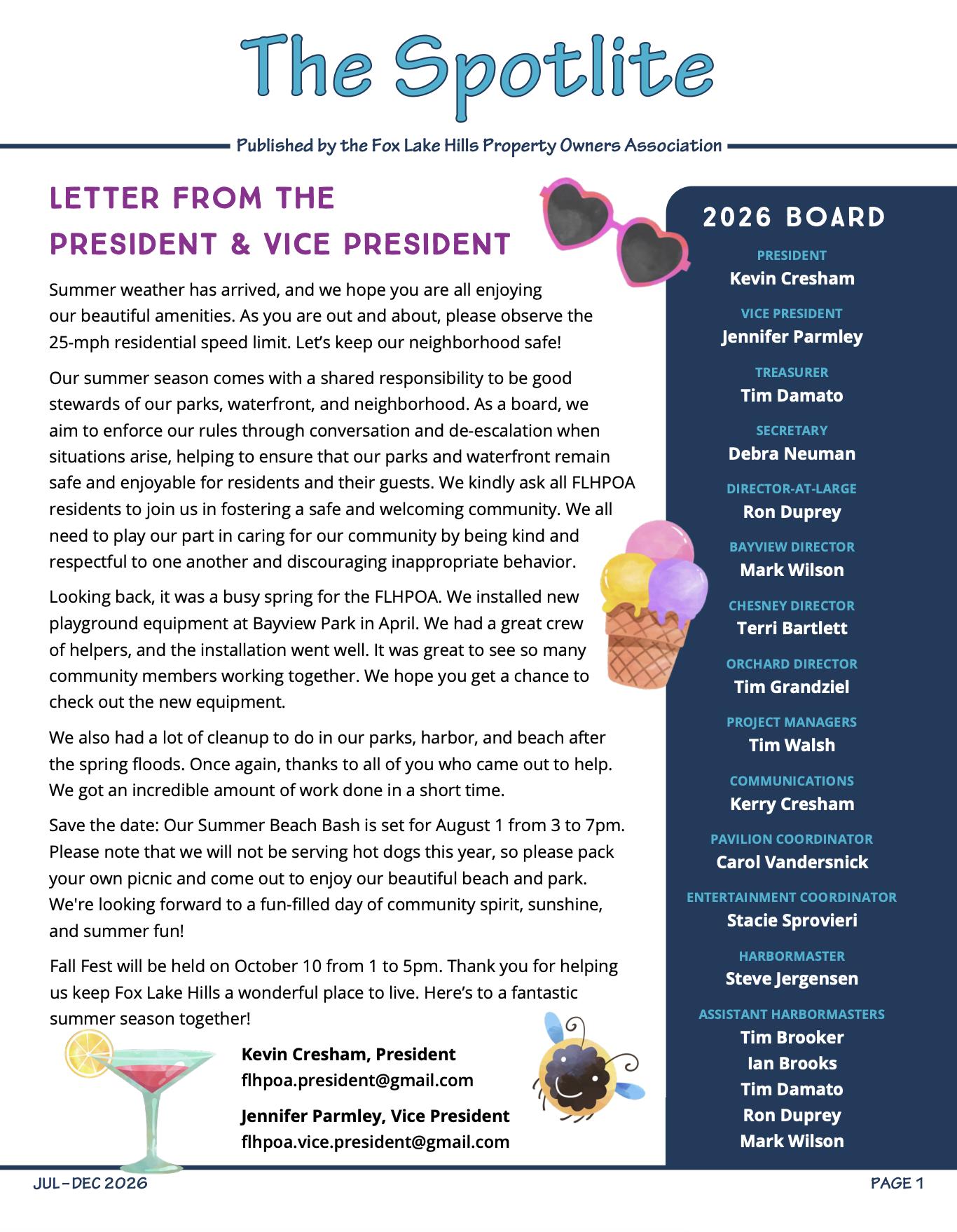 Read the July–December 2026 issue of The Spotlite
